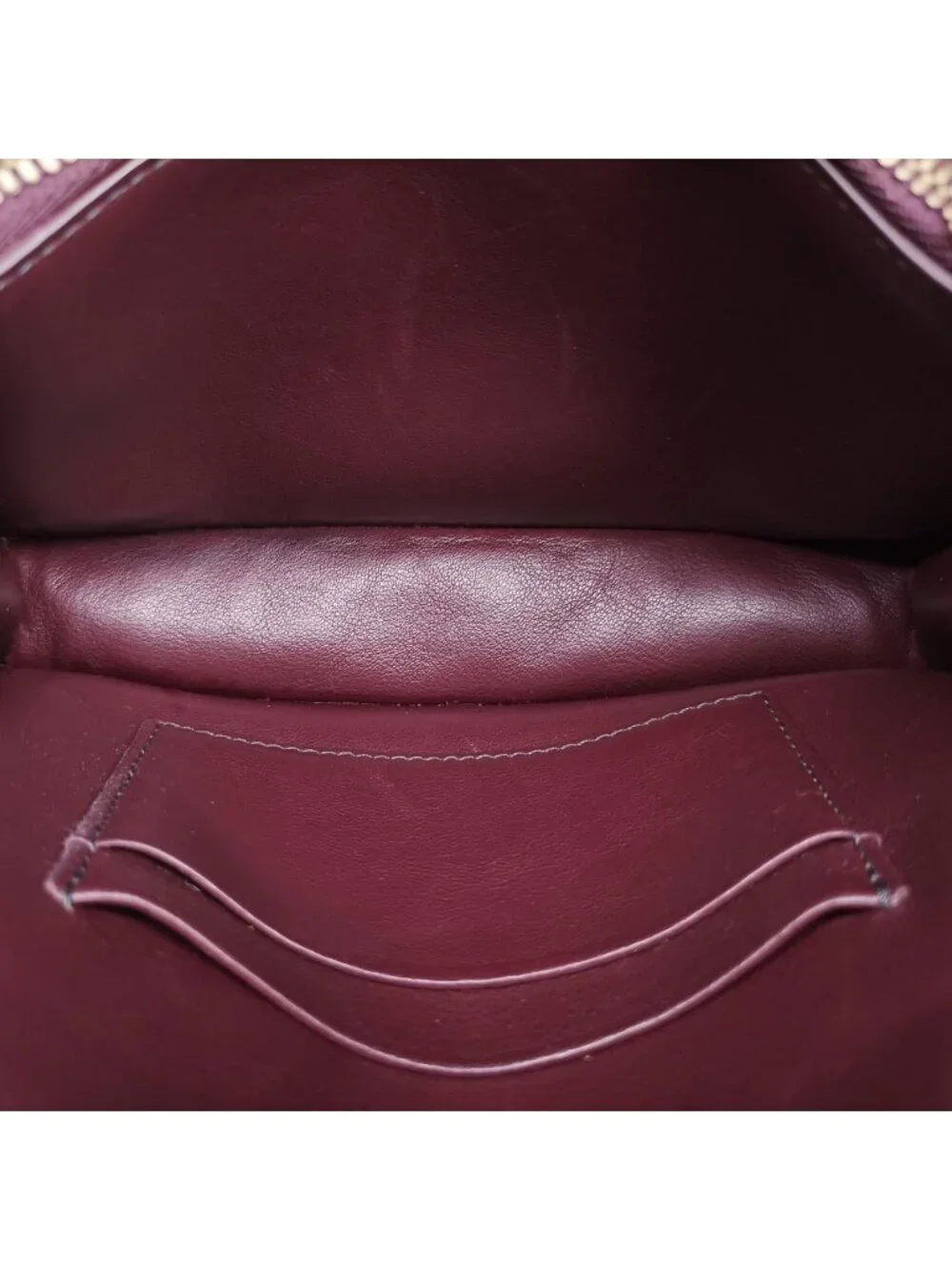 Dior Saddle Red Jacquard Shoulder Bag